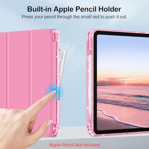 Fintie smart magnetic tablet case illustrating automatic wake and sleep screen feature