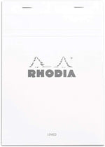 Rhodia memo pad showing folded back front cover design