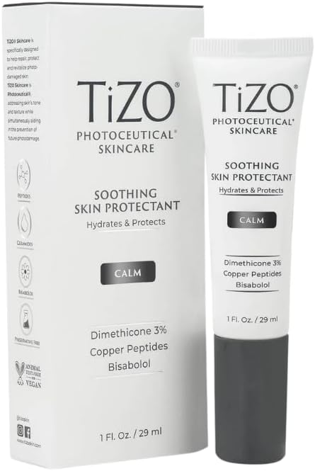 TIZO Soothing Skin Protectant front view packaging for hydration and barrier repair