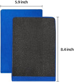 Tidy Monster medium grade synthetic clay mitt showing the specialized polymerized rubber surface for car decontamination.