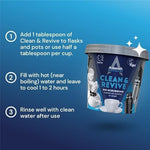Two packs of Astonish clean and revive 350 grams showing packaging details