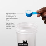 Thorne imported USA premium creatine container angled lifestyle shot