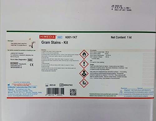 HiMedia K001-1KT Gram Stains - Kit, 1KT - Image 2