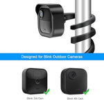 Black weatherproof protective housing for smart home security cameras