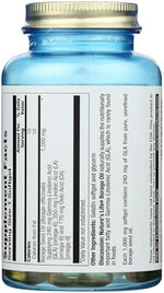 Nature's Life Health From The Sun Borage Oil 60 softgels dietary supplement packaging facts.