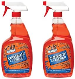 Oil Eater Orange heavy duty degreaser two pack packaging for industrial cleaning
