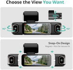 BOTSLAB high definition car camera system showing the durable supercapacitor hardware components designed for extreme weather