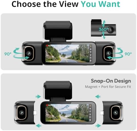 BOTSLAB high definition car camera system showing the durable supercapacitor hardware components designed for extreme weather