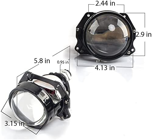HDYEGIOU automotive LED projector lens kit components