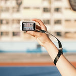 Insta360 GO Ultra Quick Release Wrist Strap complete packaging setup imported from the United States.