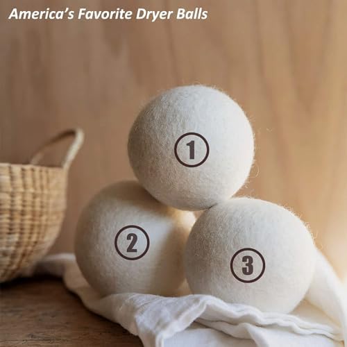 Drawstring cotton pouch holding four large size alternative dryer sheets products