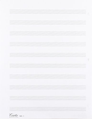 Carta Manuscript Paper No. 1 - Basic - Image 3