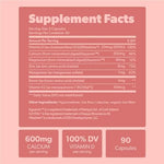 Sapling Algae Calcium supplement bone health support benefits
