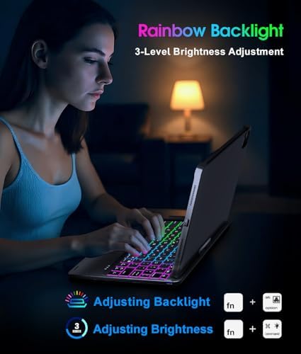 Baisla sleek wireless tablet enclosure displaying the auto sleep wake magnetic closure assembly