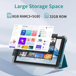 Side profile of Iweggo Android tablet with ports visible
