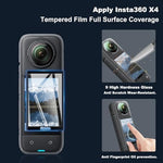 Black silicone protective cover with lens cap installed on an action camera view.
