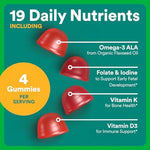 SmartyPants prenatal vitamins organic and non-GMO certification seals