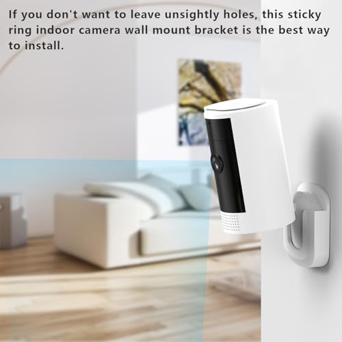 No drill wall mount for security camera showing heavy duty adhesive backing