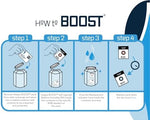Authentic USA imported Integra Boost packaging for professional moisture management.