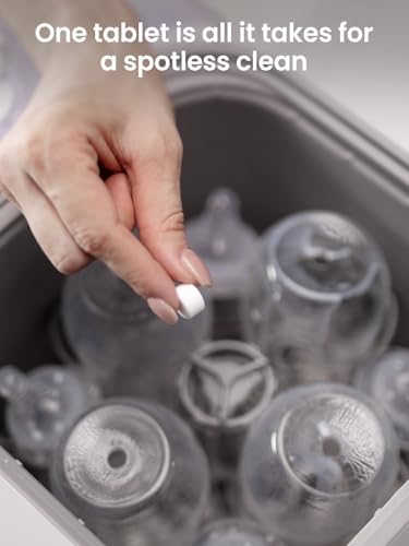 Grownsy tablets compatible with various baby bottle washer brands