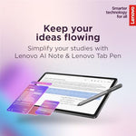 Side profile of Lenovo Idea Tab in folio case