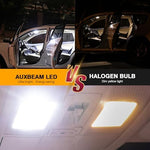 Authentic imported vehicle map and dome light kit showing the original retail packaging layout