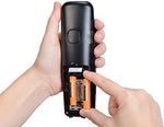 Back view of the Panasonic cordless phone battery packaging detailing compatibility and 1.2 Volt specifications