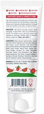 Schmidt's kids watermelon and strawberry fluoride free toothpaste tubes