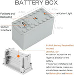 Mutcretus electric motors and LED lighting group close up