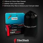 Side profile of Fibershack fiber optic connector cleaning tool