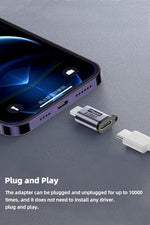 Side profile highlighting the ultra thin compact dimensions of the universal electronic adapters.