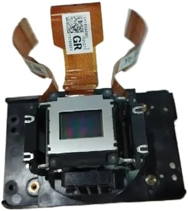 Close up of Panasonic projector LCD ribbon cables and optical assembly