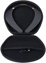 Khanka EVA hardshell case open view showing soft velvet lining