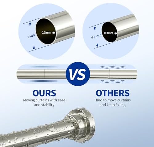 Mcrbeay tension rod being adjusted for length