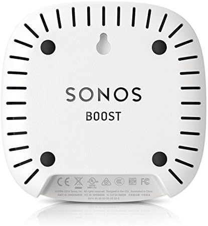 Sonos Boost device in a home living room setting