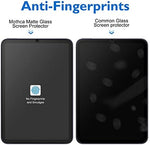 iPad Mini with Mothca matte screen protector installed side view