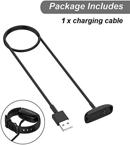 Authentic Emilydeals charging cable for fitness wearables demonstrating the secure magnetic connection.