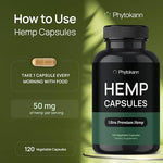 Phytokann Omega 3 6 9 hemp capsules product group