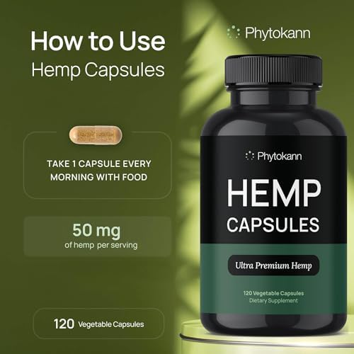 Phytokann Omega 3 6 9 hemp capsules product group