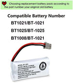 Premium Nickel Metal Hydride replacement battery pack by Kruta for domestic wireless receivers.