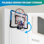 Electronic scoreboard of Loiley indoor basketball hoop active