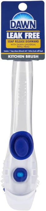 Dawn refillable soap chamber handle with leak free valve