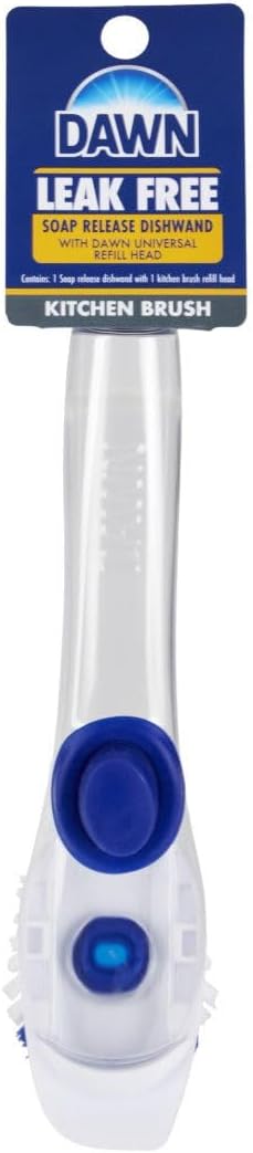 Dawn refillable soap chamber handle with leak free valve