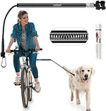 Petbetf dog bike leash side profile showing alloy steel construction