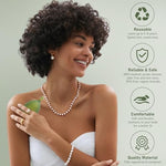 Green Regular size Stunncup menstrual cup for heavy flow protection