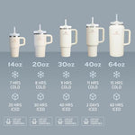 Stanley authentic imported sports flask with comfortable ergonomic grip handle.
