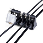 StarTech hardware security anchor base plate showing compact profile and durable steel construction.