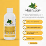 Mint Naturals Dishwasher Cleaner liquid texture