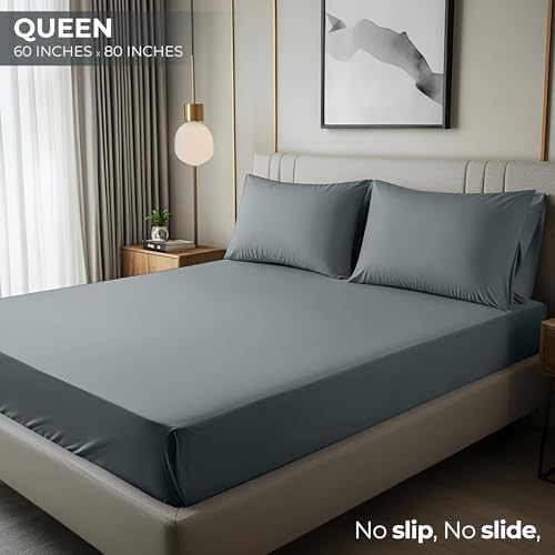 Close up of soft grey microfiber fabric texture