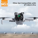 Close up of K&F Concept hybrid ND and polarizer drone lens filters